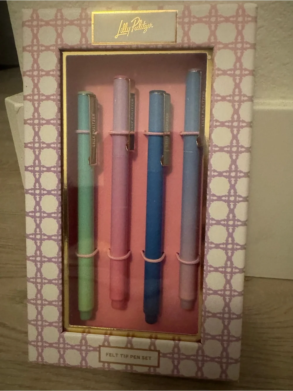 Lilly Pulitzer Felt Tip Pen Set